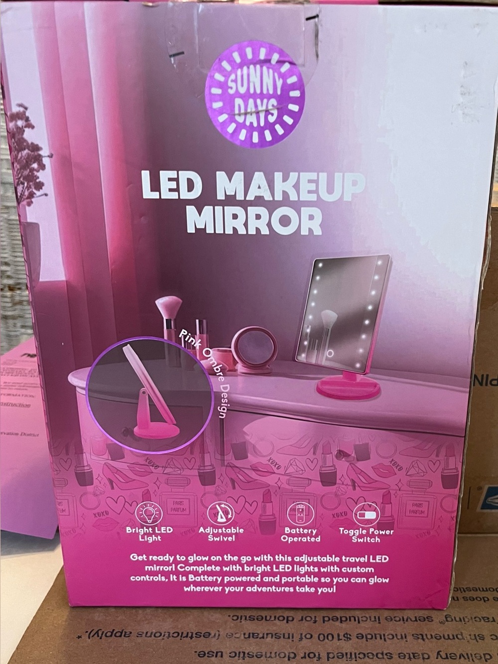 LED MAKEUP MIRROR - Picture 1 of 2